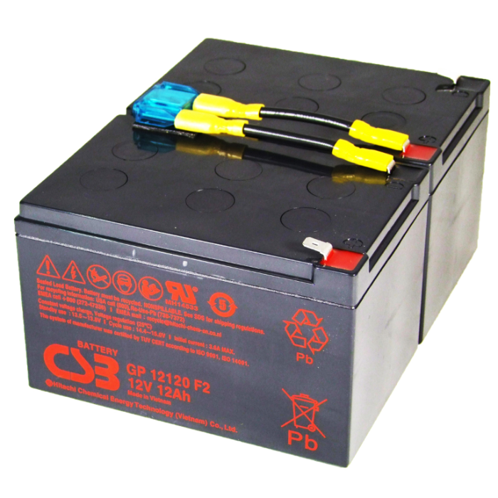 APC RBC6 UPS noodstroom accu CSB Battery
