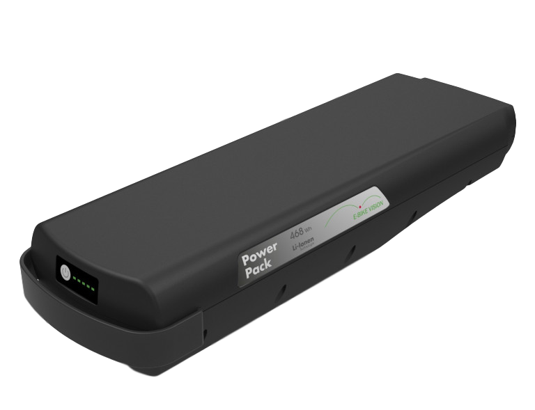 Compatibel fietsaccu Bosch PowerPack Classic+ Line bagagedrager 36V 13Ah