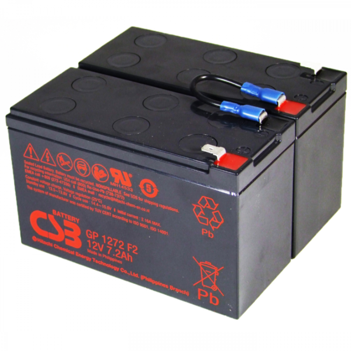 doel Er is een trend kleding stof APC RBC5 UPS noodstroom accu vervangingsset van CSB Battery