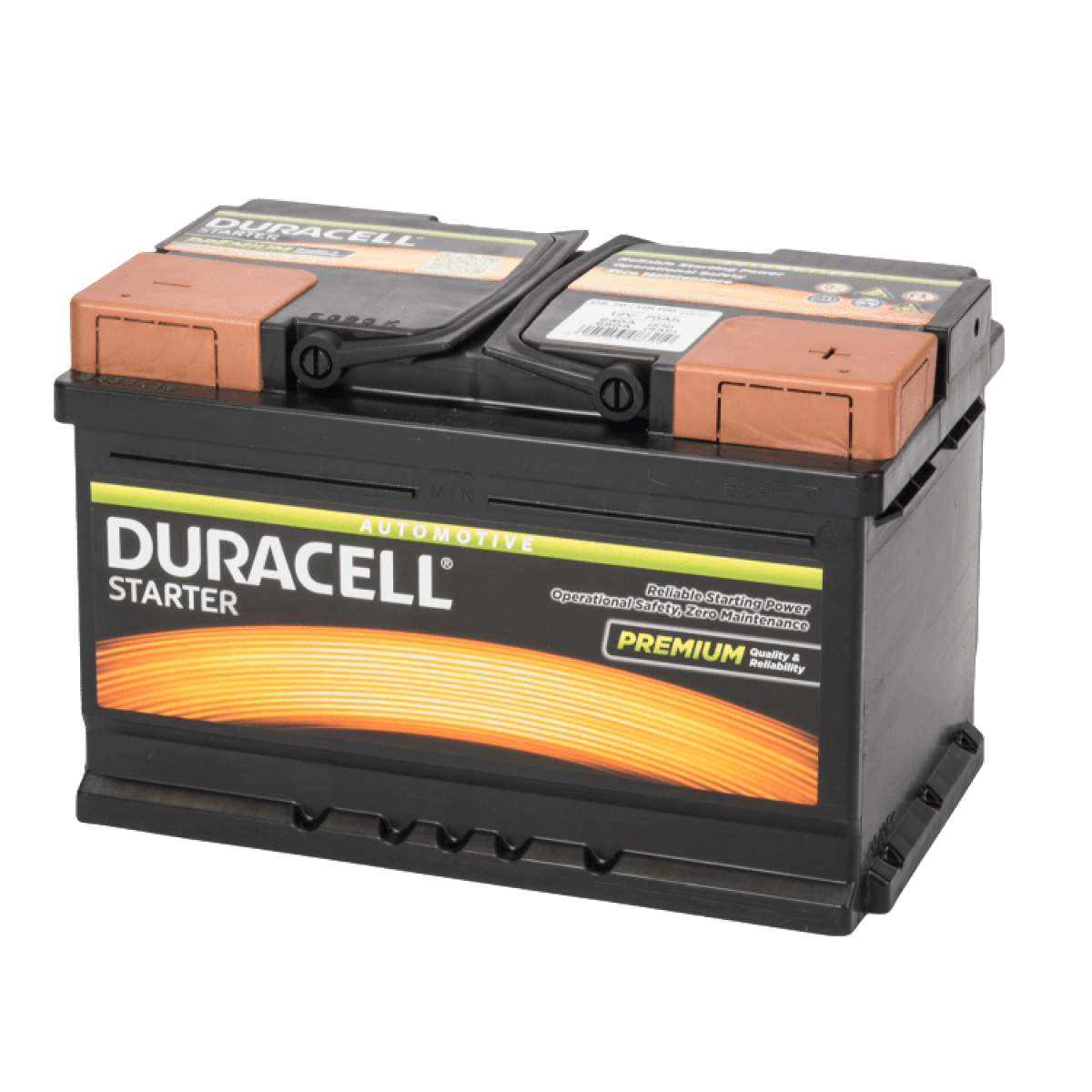overal Mos aardbeving Auto accu Duracell Starter DS 70 (12V 70Ah)