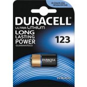 Duracell DL123A / CR123A Lithium Batterij 1-Blister
