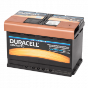 Auto accu Duracell Advanced BDA 74 12V 74Ah