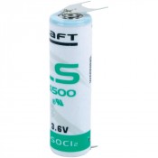 Saft Lithium batterij LS145003PF Penlite AA (3,6V 2600mAh) 