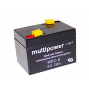 Multipower  MP2-6 Loodaccu (6V 2000mAh)
