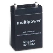 Multipower  MP2.8-6P Loodaccu (6V 2800mAh)