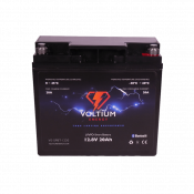 Voltium Energy® LiFePO4 Lithium accu 12,8V 20Ah met APP