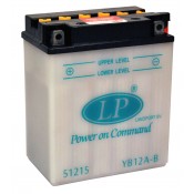 YB12A-B motor accu met zuurpakket