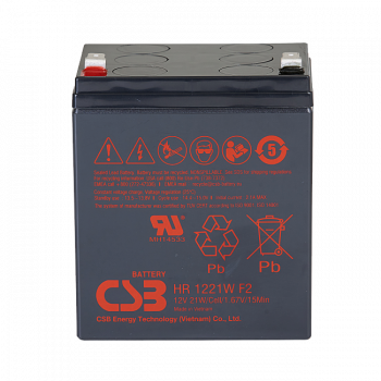UPS noodstroom accu 1 x HR1221WF2 van CSB Battery