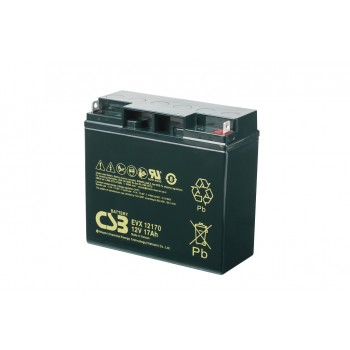 Deep cycle AGM loodaccu 12V 17Ah EVX12170 B1 van CSB Battery