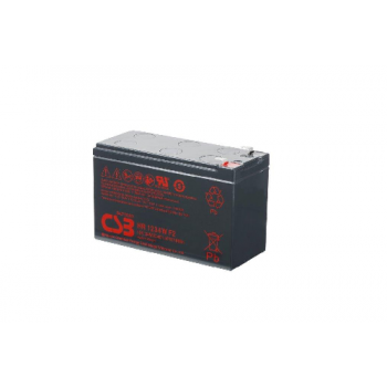 12V 9Ah loodaccu HR1234W van CSB Battery