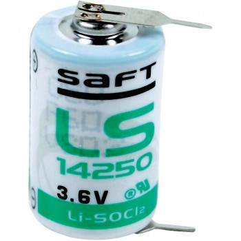 Saft Lithium batterij LS142502PF 1/2 AA (3,6V 1200mAh) 