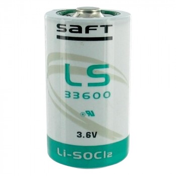 Saft Lithium batterij LS33600 C (3,6V 17000mAh) 