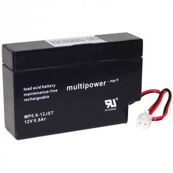 Multipower MP0.8-12JST Loodaccu (12V 800mAh)