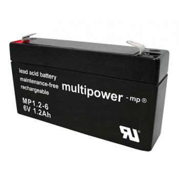 Multipower MP1.2-6 Loodaccu (6V 1200mAh)