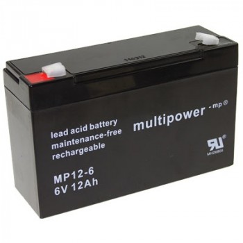 Multipower MP12-6 Loodaccu (6V 12000mAh)