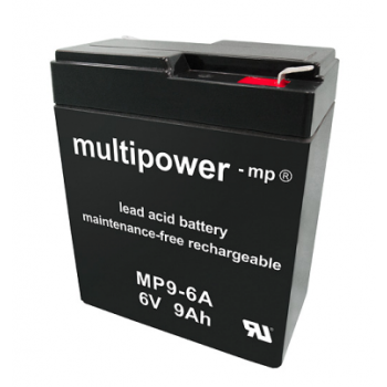 Multipower  MP9-6A Loodaccu (6V 9000mAh)