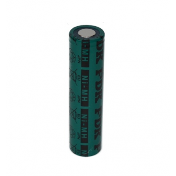 NiMH batterij 4/3FAU 1,2V - 4500mAh van sanyo met soldeerlippen