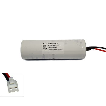 Arts Energy (Saft) NiCd 2,4V 4000mAh 2xD VNT staaf met S04 aansluiting