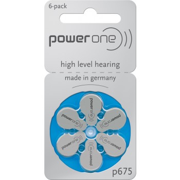 Power One P675 hoortoestel batterijen