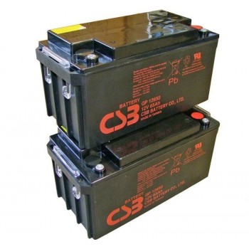 UPS noodstroom accu 2 x GP12650I van CSB Battery