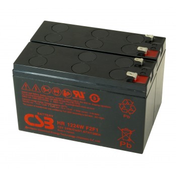 UPS vervangings batterij 2 x HR1224WF2F1 CSB Battery