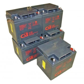 UPS noodstroom accu 5 x GP12400I van CSB Battery
