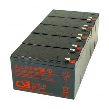 UPS vervangings batterij 5 x GP1272F2 CSB Battery
