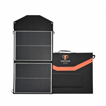 Voltium Energy® foldable Solar Panel 100W + PWM controller