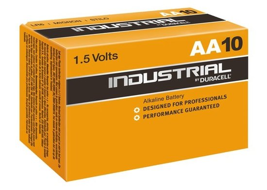 Duracell Industrial LR6 AA 1,5V Alkaline 10 stuks