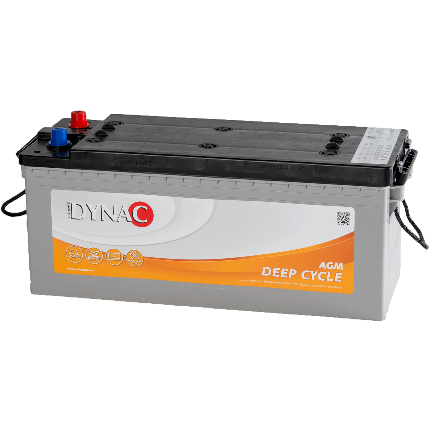 Dynac Deep Cycle AGM accu DC AGM 140 12V 140Ah