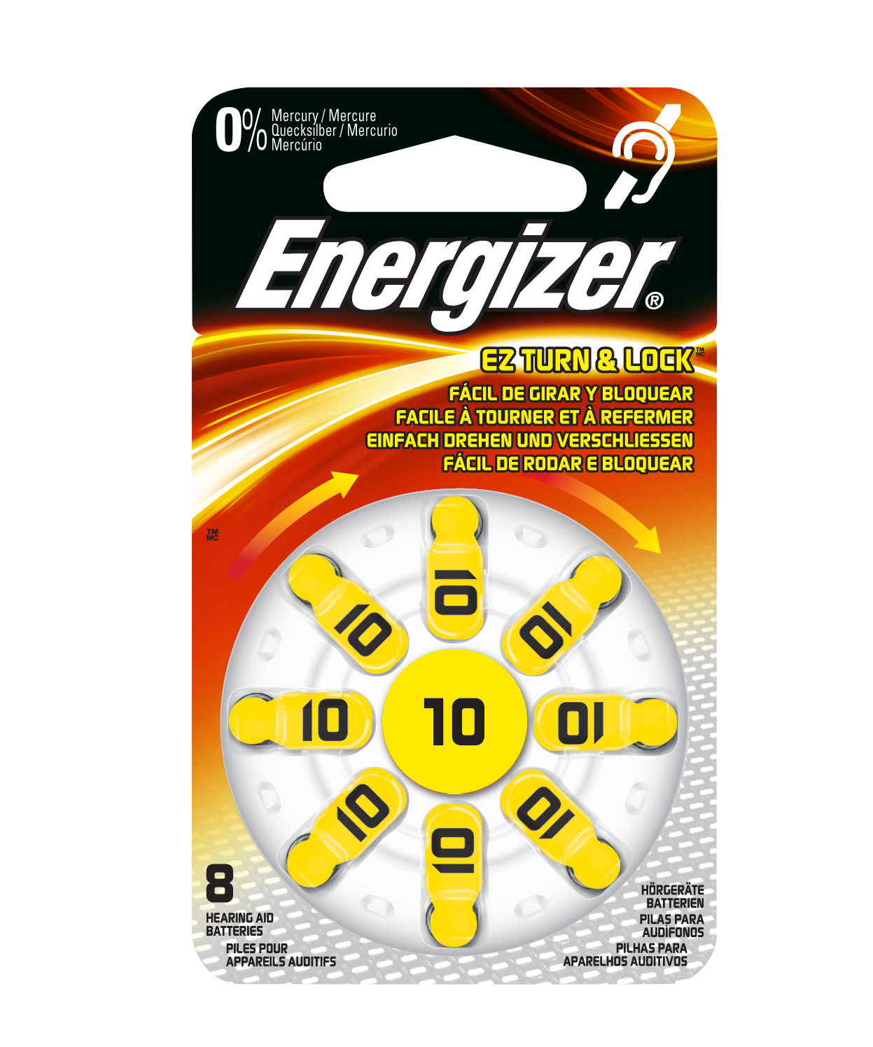 Energizer AC 10 / 230 hoortoestel batterijen