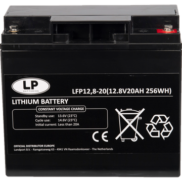 LiFePO4 accu LFP V12-20 12,8V 20Ah