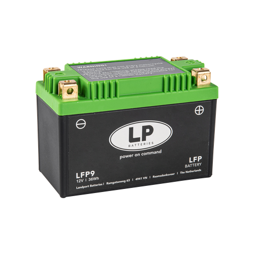 Lithium motor accu ML LFP9 12V 36Wh LifePO4 Landport