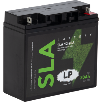 LP SLA 12-20A grasmaaier accu