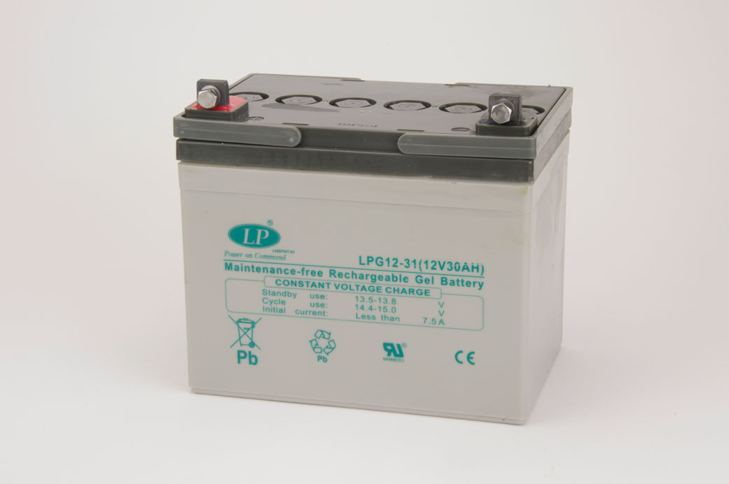 VRLA Gel, LPCG 12-31 (12V 30Ah)