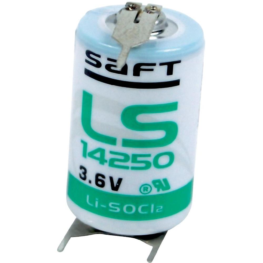 Saft Lithium batterij LS142503PFRP 1/2 AA (3,6V 1200mAh) 