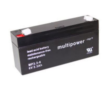 Multipower  MP3.3-6 Loodaccu (6V 3300mAh)