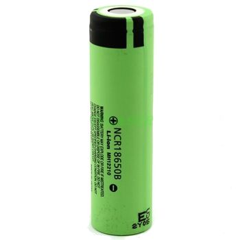 Panasonic NCR18650B Li-Ion 3,7V 3400mAh oplaadbare 18650 batterij