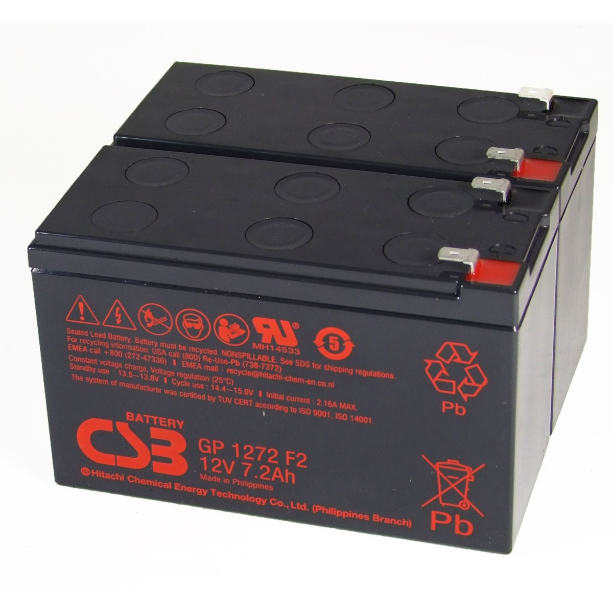 APC RBC48 UPS noodstroom accu CSB Battery