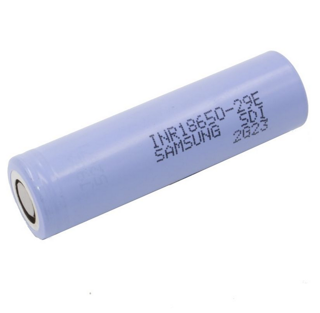 Samsung INR18650-29E Li-Ion 3,7V 2900mAh oplaadbare 18650 batterij