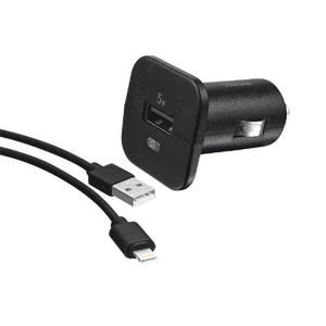 Trust 5W Car USB Charger with Lightning cable
