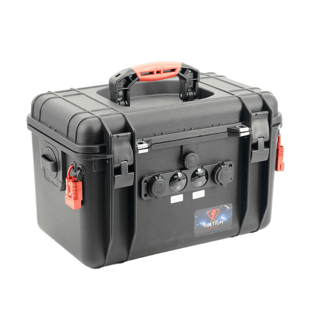 Voltium Energy® Outdoor BatteryBox 12,8V 100Ah + 20Ah