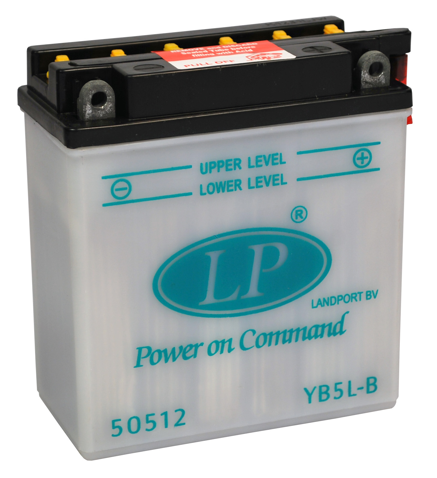 YB5L-B motor accu met zuurpakket