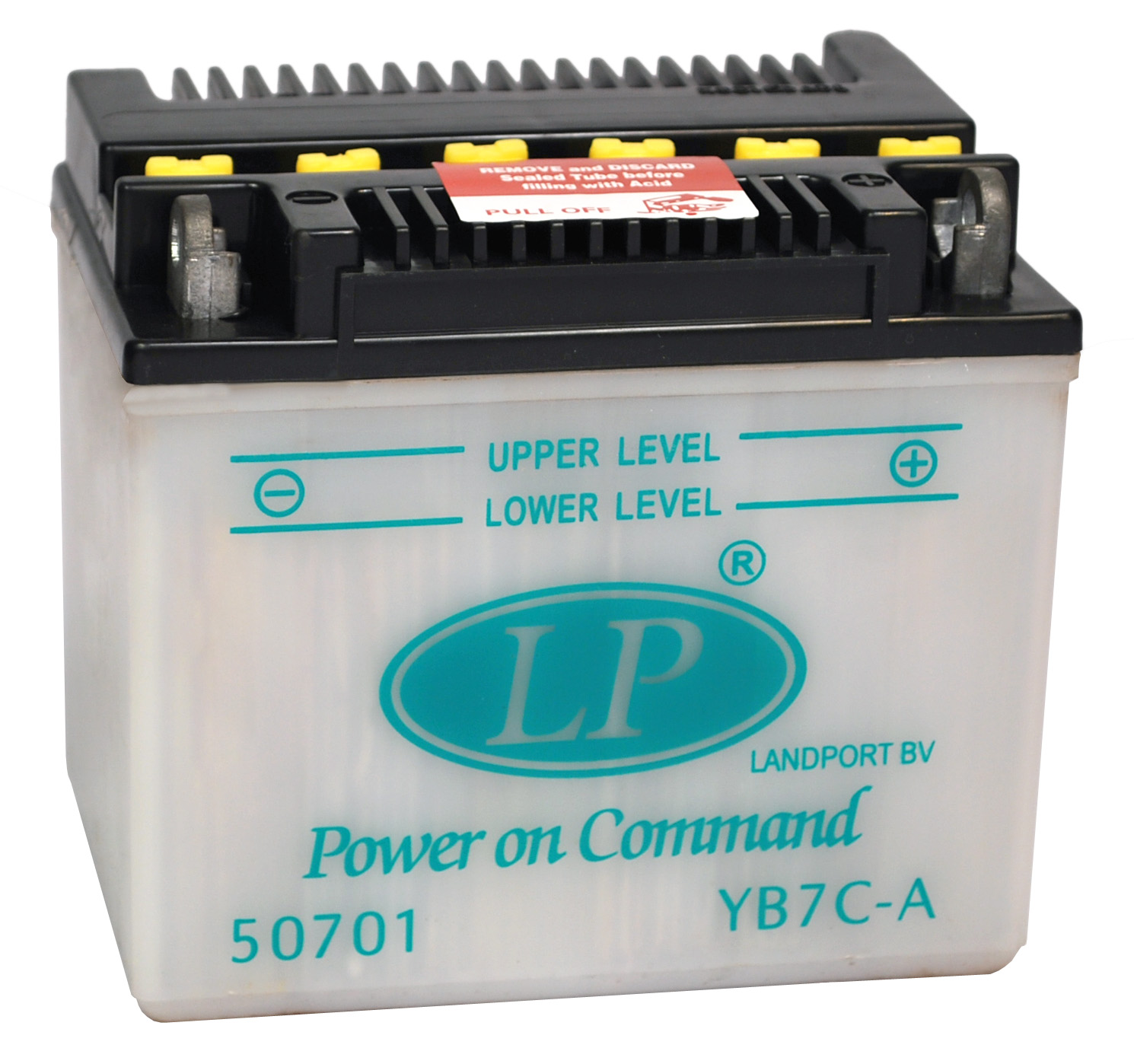 YB7C-A motor accu met zuurpakket