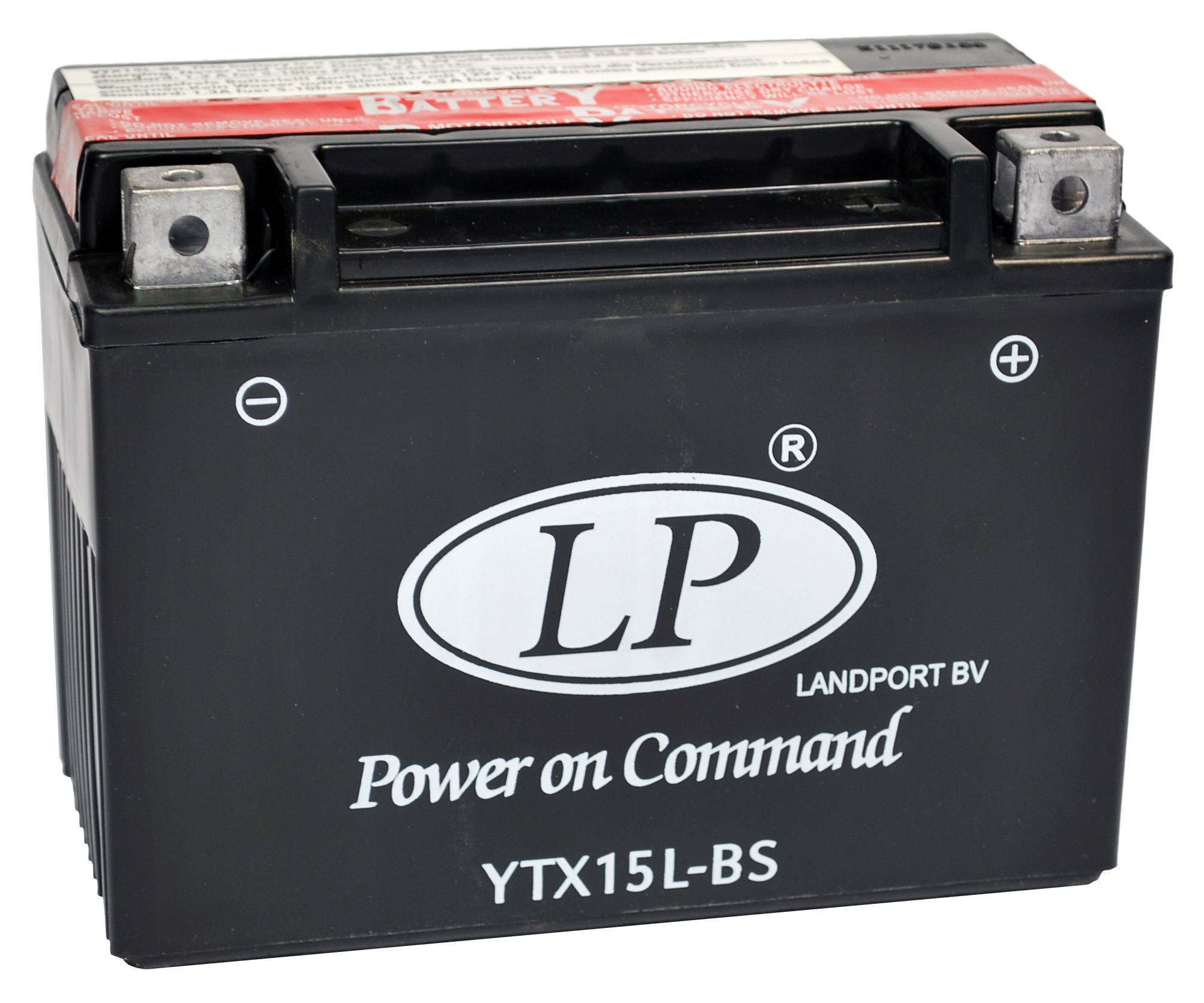 YTX15L-BS motor accu met zuurpakket