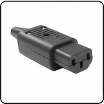 C13 connector female - +€ 2,-